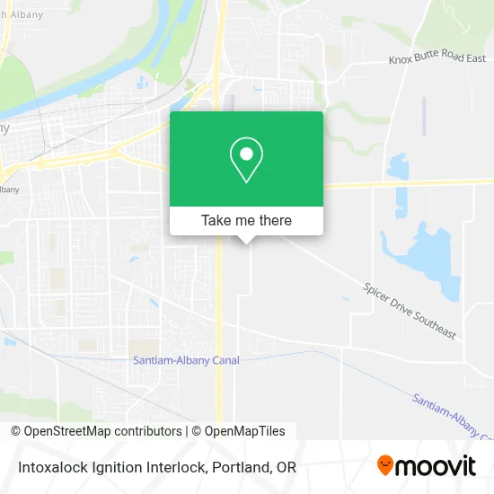 Intoxalock Ignition Interlock map