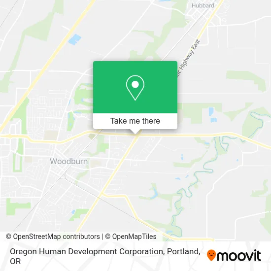 Oregon Human Development Corporation map