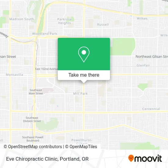 Eve Chiropractic Clinic map
