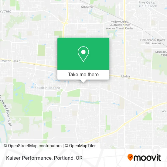 Kaiser Performance map