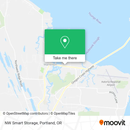 NW Smart Storage map