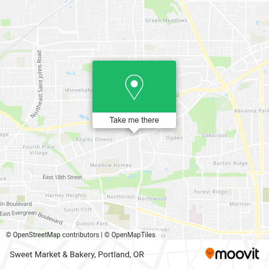 Sweet Market & Bakery map