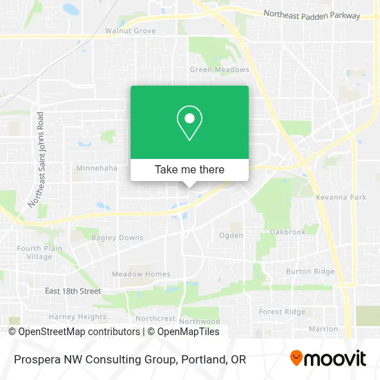 Prospera NW Consulting Group map