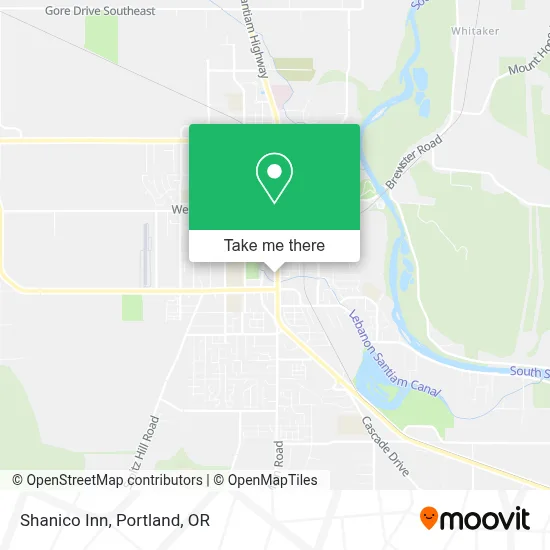 Shanico Inn map