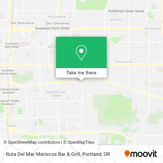 Ruta Del Mar Mariscos Bar & Grill map