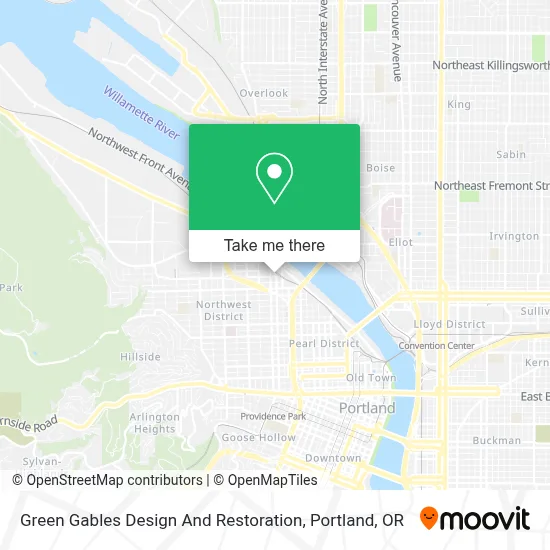 Green Gables Design And Restoration map