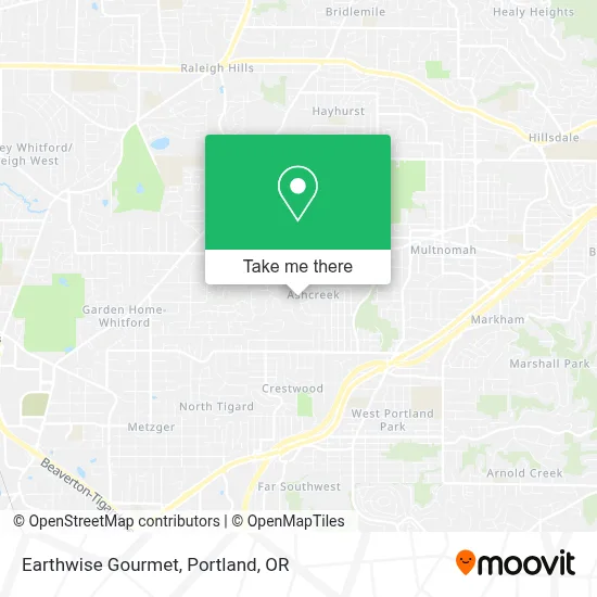 Earthwise Gourmet map