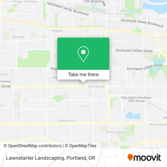 Lawnstarter Landscaping map