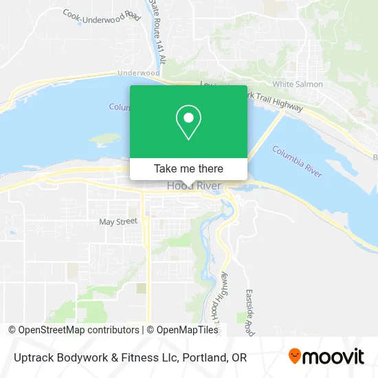 Uptrack Bodywork & Fitness Llc map