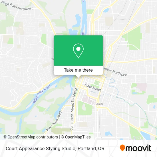 Court Appearance Styling Studio map