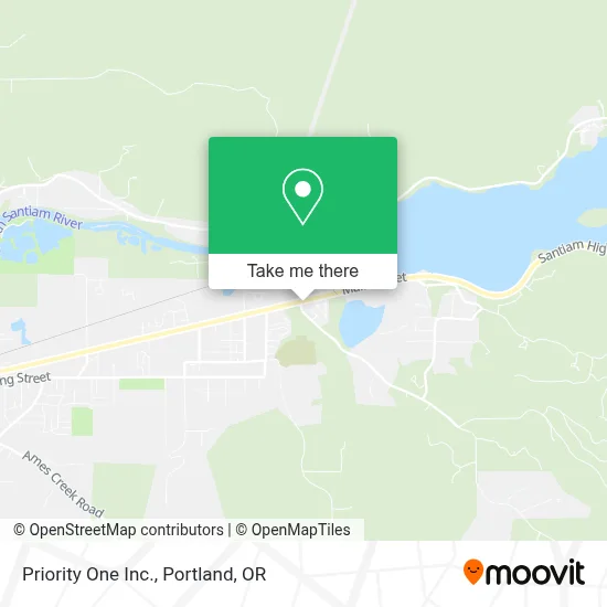 Priority One Inc. map