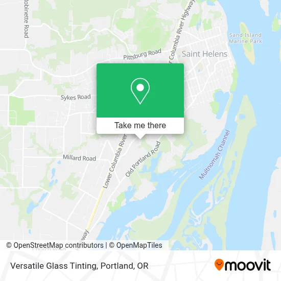 Versatile Glass Tinting map