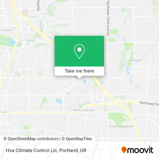Hva Climate Control Llc map