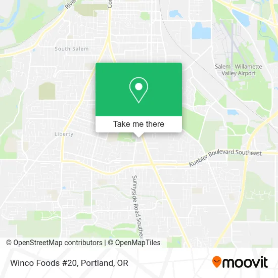 Winco Foods #20 map