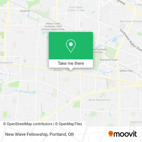 New Wave Fellowship map