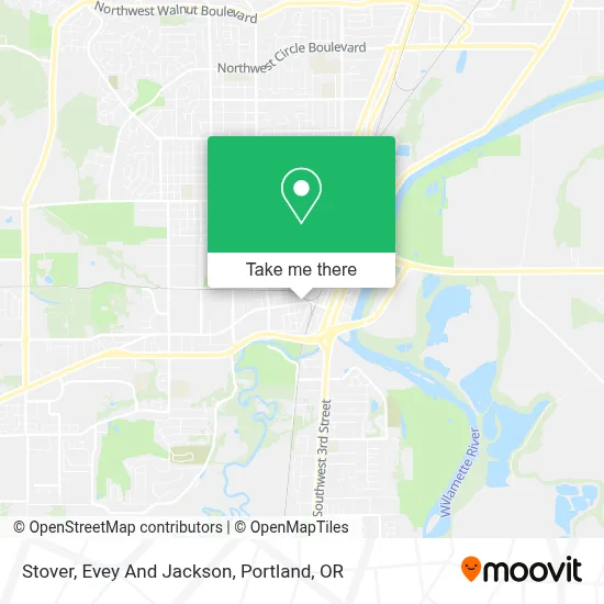 Stover, Evey And Jackson map