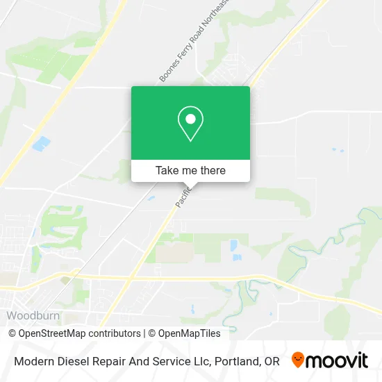 Modern Diesel Repair And Service Llc map