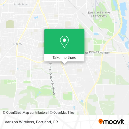 Verizon Wireless map