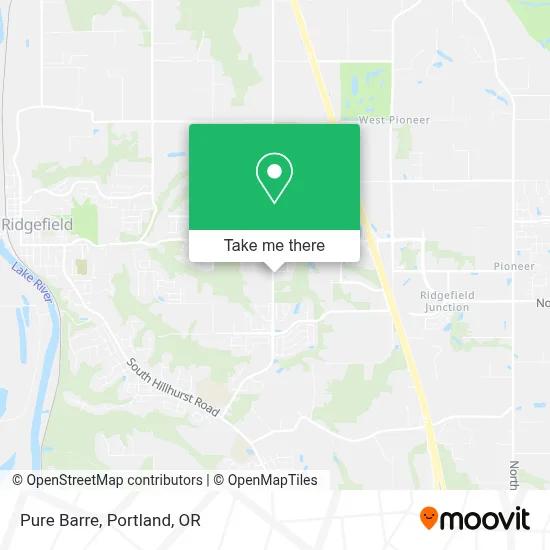 Pure Barre map