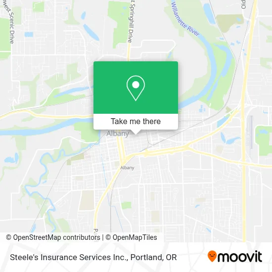 Steele's Insurance Services Inc. map