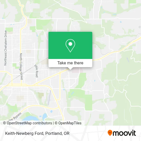 Keith-Newberg Ford map