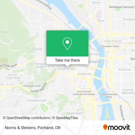 Norris & Stevens map