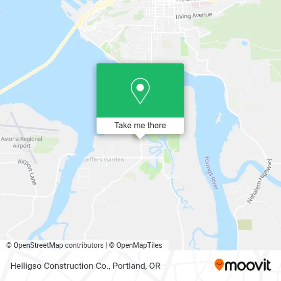Helligso Construction Co. map