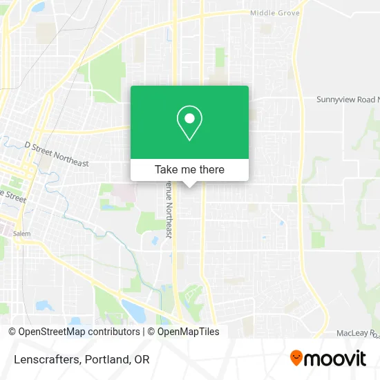 Lenscrafters map