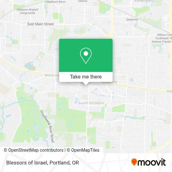 Blessors of Israel map