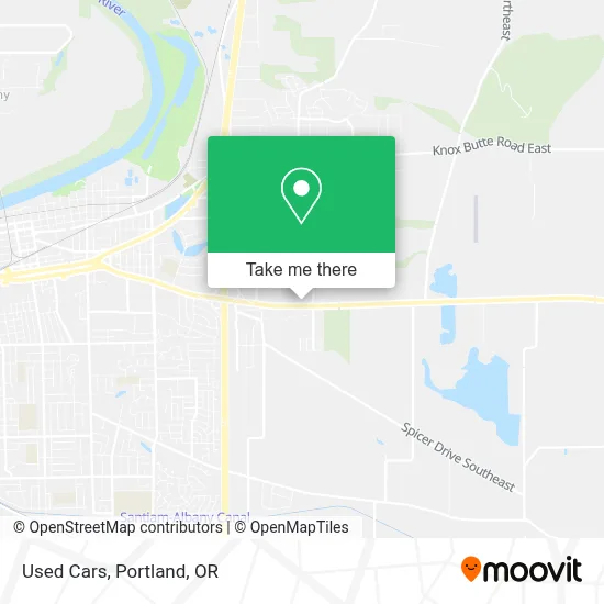 Used Cars map