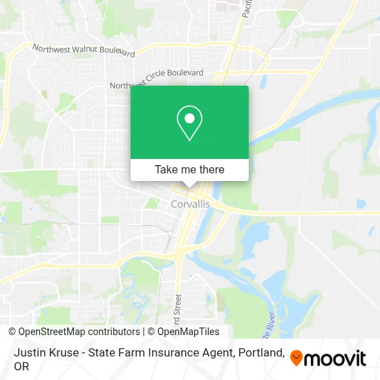 Justin Kruse - State Farm Insurance Agent map