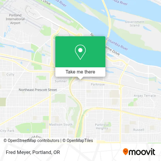 Fred Meyer map
