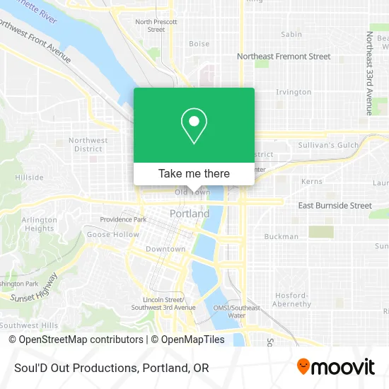 Soul'D Out Productions map