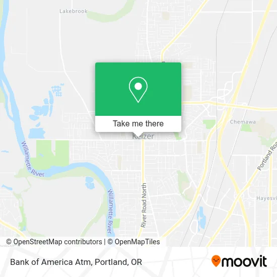 Bank of America Atm map