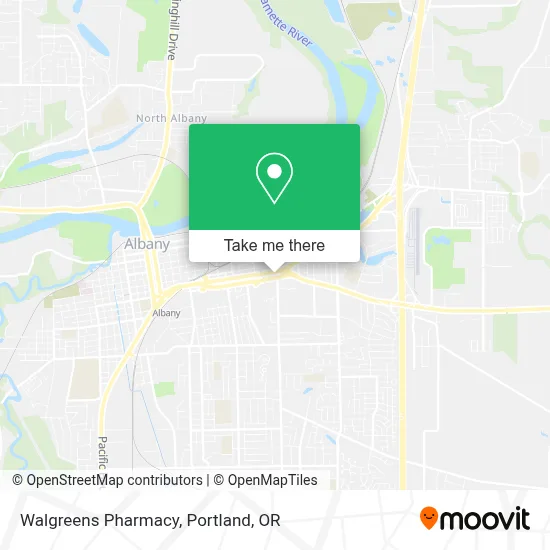 Walgreens Pharmacy map