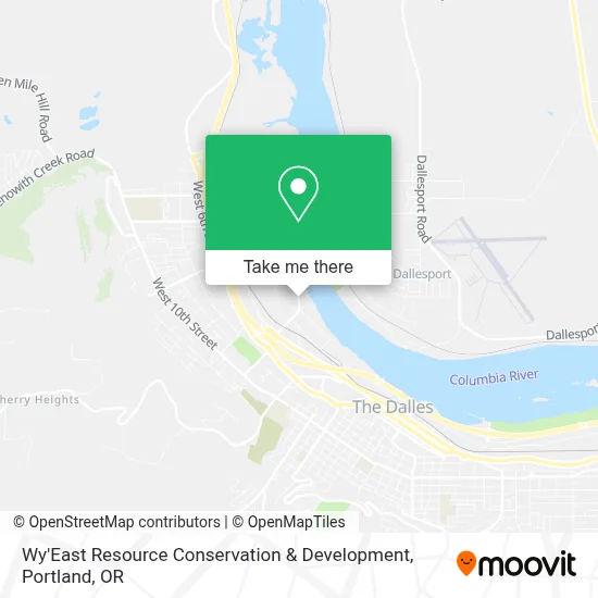 Wy'East Resource Conservation & Development map