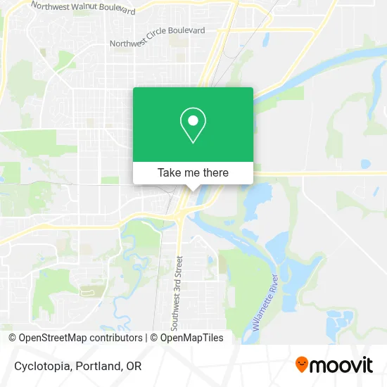 Cyclotopia map