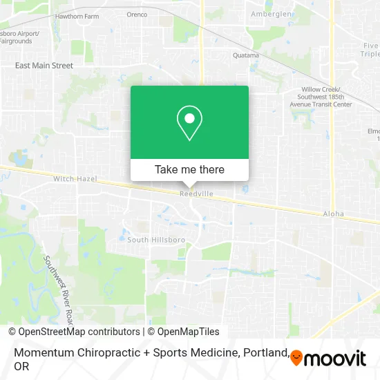 Momentum Chiropractic + Sports Medicine map
