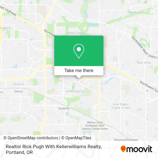 Realtor Rick Pugh With Kellerwilliams Realty map