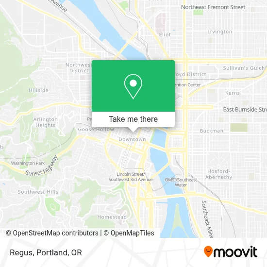 Regus map