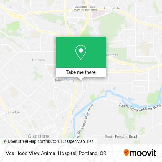 Vca Hood View Animal Hospital map