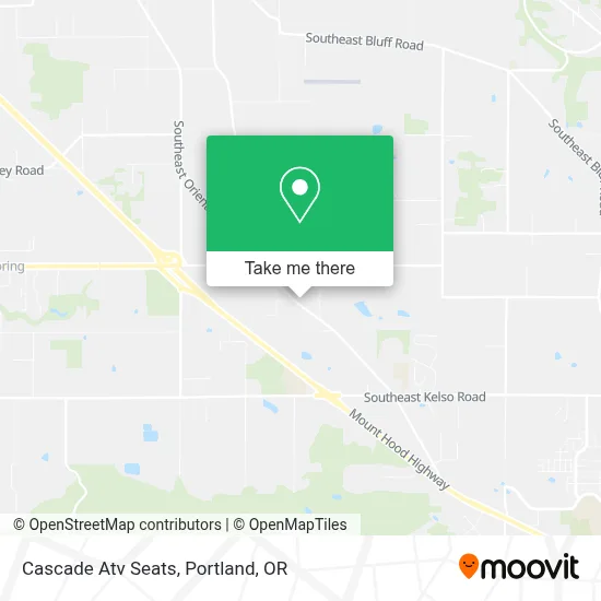 Cascade Atv Seats map