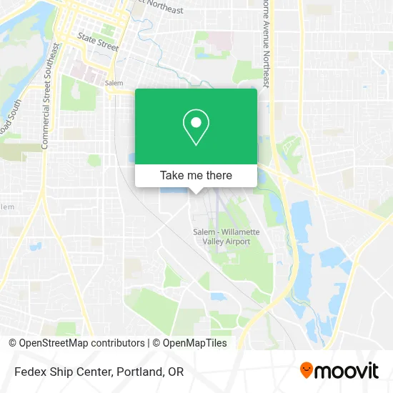 Fedex Ship Center map