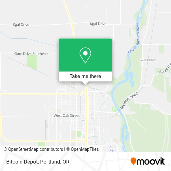 Bitcoin Depot map
