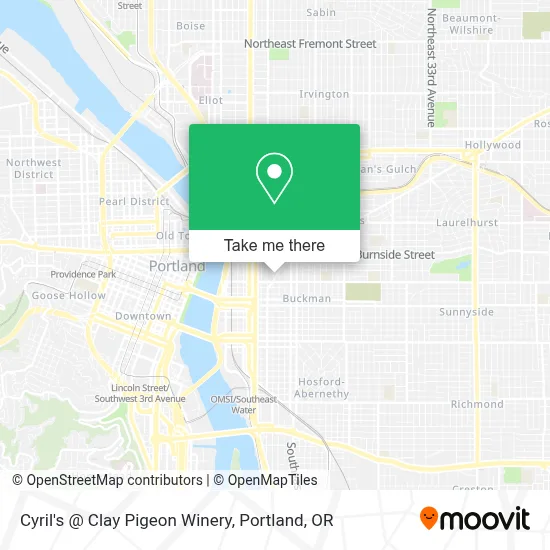 Cyril's @ Clay Pigeon Winery map