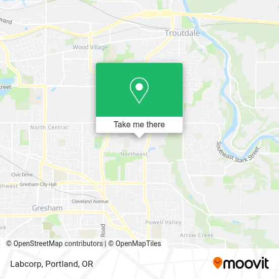 Labcorp map