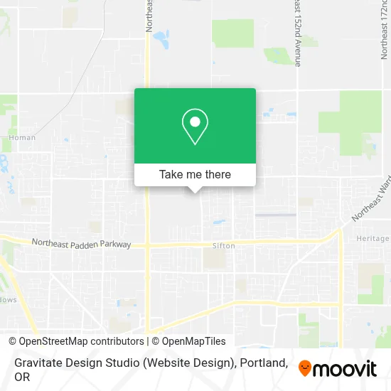 Gravitate Design Studio (Website Design) map