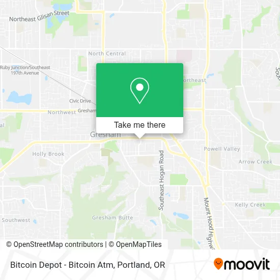 Bitcoin Depot - Bitcoin Atm map