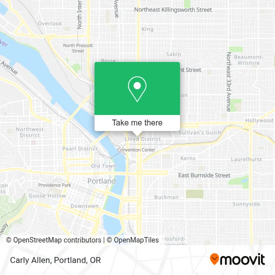Carly Allen map