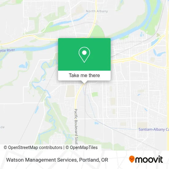 Watson Management Services map